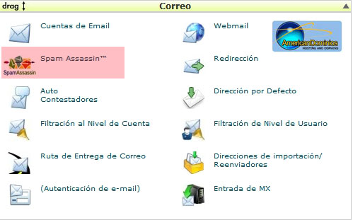 Activar SpamAssasin