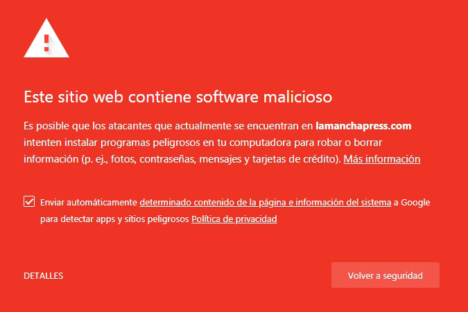 malicious site