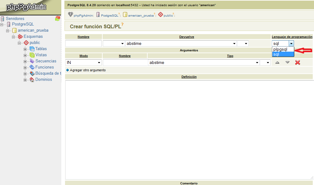 Plpgsql